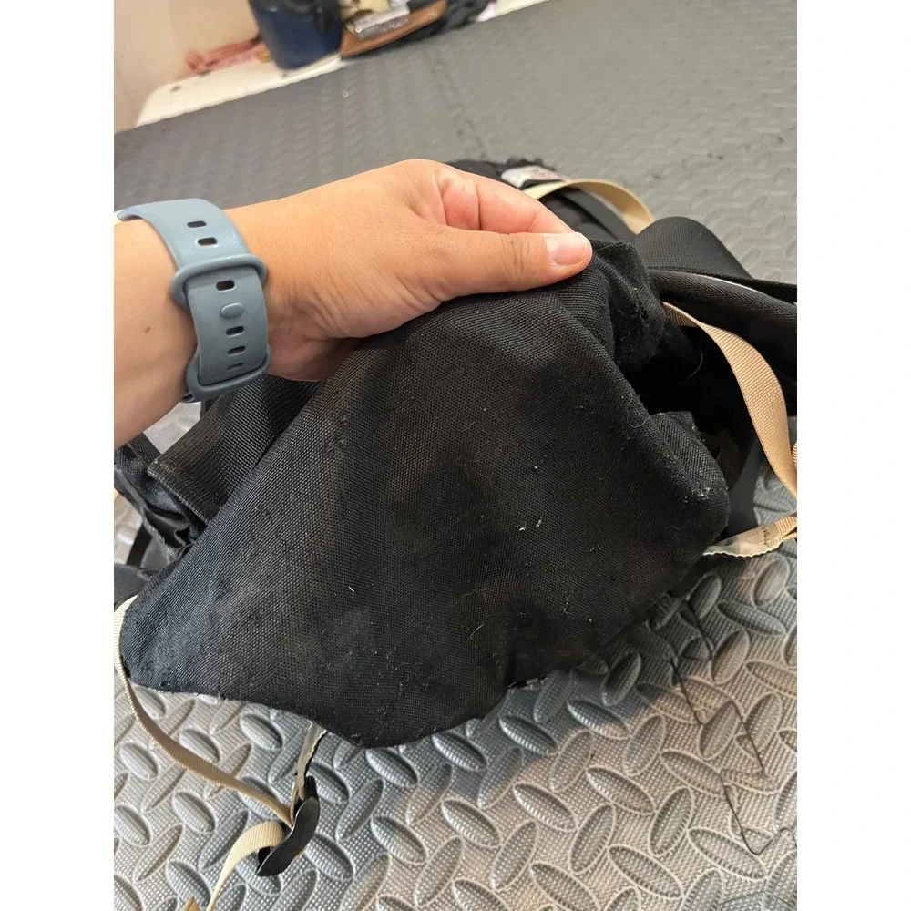 Vintage The North Face Backpack Unisex OS Black Hiking‎ Outdoor Daypack Bag